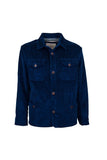 ICONIC OVERSHIRT IN 500-LINE VELVET