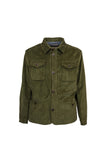ICONIC OVERSHIRT IN 500-LINE VELVET
