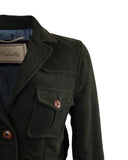ICONIC WOMAN JACKET IN MOLESKIN COTTON