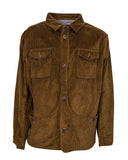 ICONIC OVERSHIRT IN 500-LINE VELVET