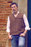 Gilet iconico in lino collezione 2026