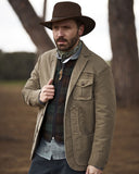 MAREMMA JACKET IN MOLESKIN COTTON