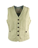Gilet iconico donna in misto lino taglie 38-40